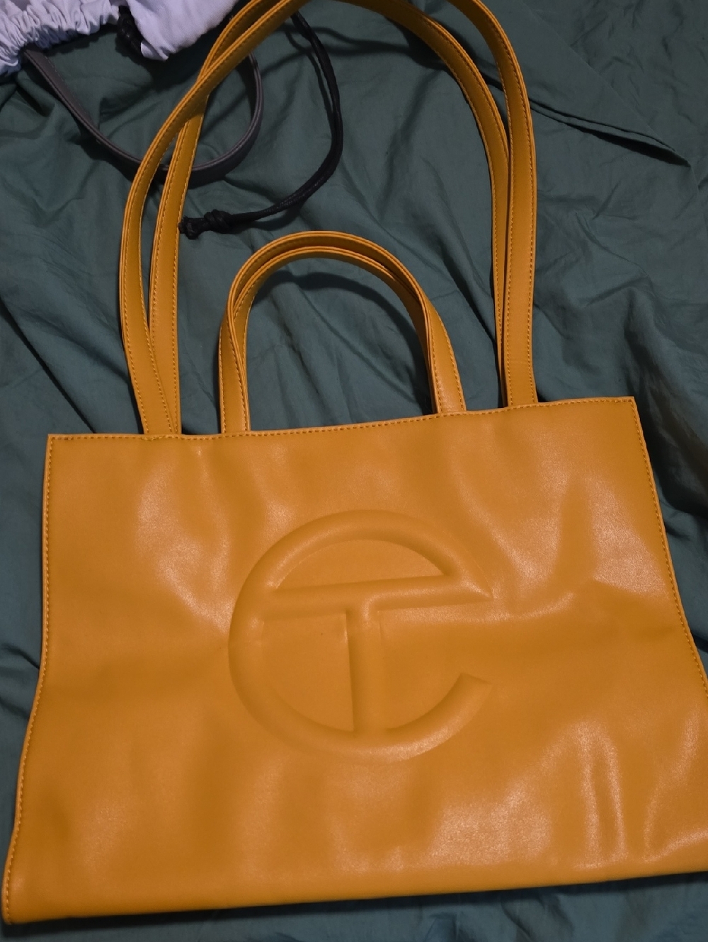 Authentic Telfar Mustard Tote